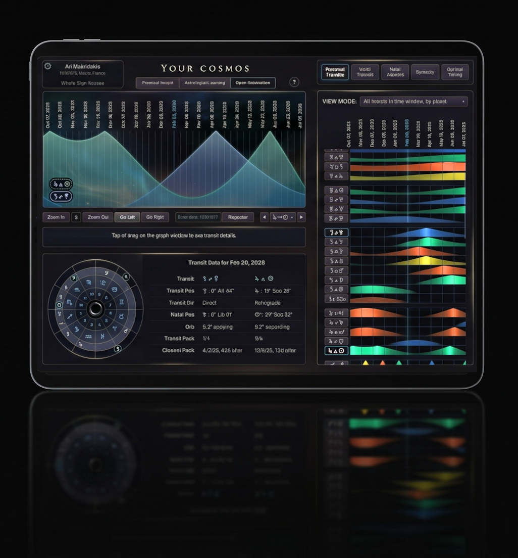 Tablet version of Your Cosmos